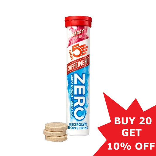 High 5 Zero Xtreme (Caffeine) Tube x 20 Tabs