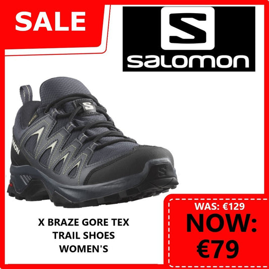 Salomon X Braze GTX Trail Shoes Women's (India Ink Desert Sage)