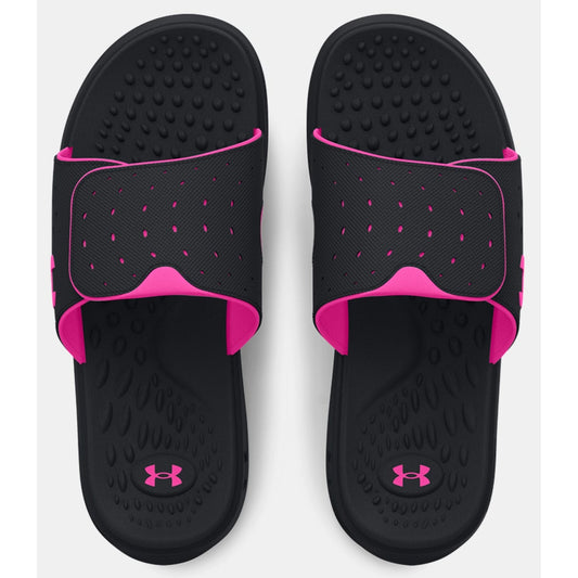 Under Armour Ignite Pro Slides Women's (Black Rebel Pink 002)