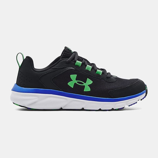 Under Armour Grade School Assert 9 Running Shoes Boys (Black 005)