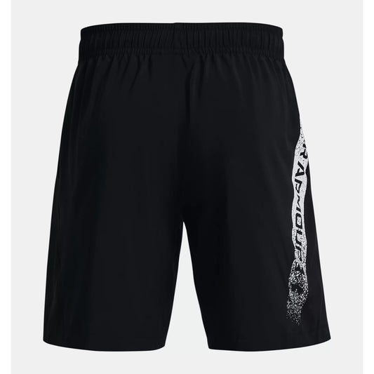 Under Armour Woven Graphic Shorts Men's (Black White 001)
