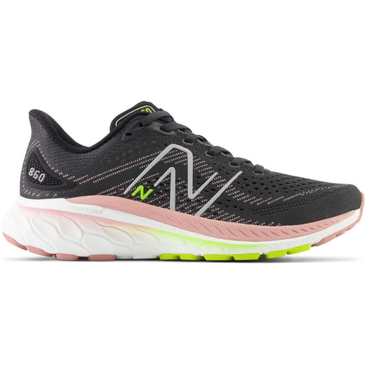 New Balance 860 V13 Running Shoes Women's (Black Pink Moon)