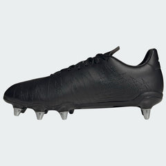 Adidas Kakari SG Rugby Boots UK15 (Black White HP6894)