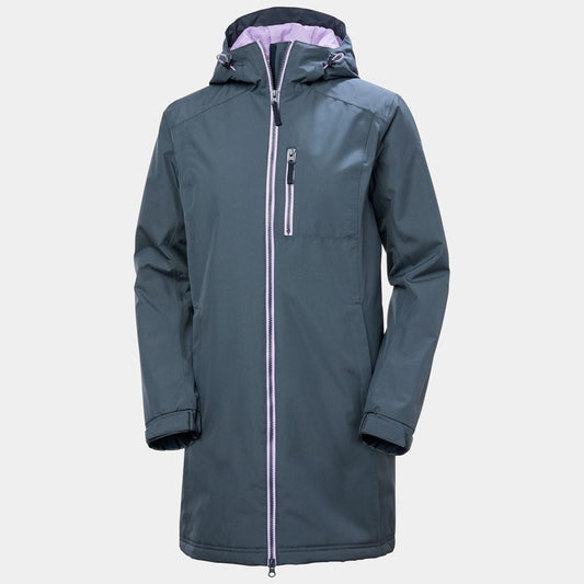 Helly Hansen Long Belfast Winter Jacket Women's (Purple Alpine 860)