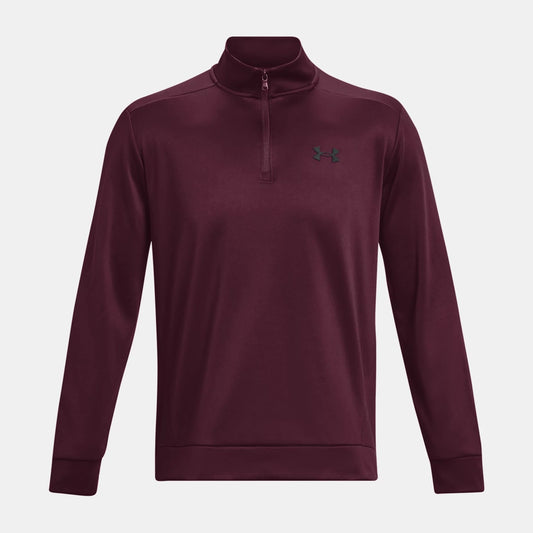 Under Armour Fleece Quarter Zip Top Men's (Maroon 600)