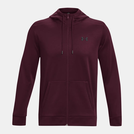 Under Armour Fleece Full Zip Hoodie Men's (Maroon 600)