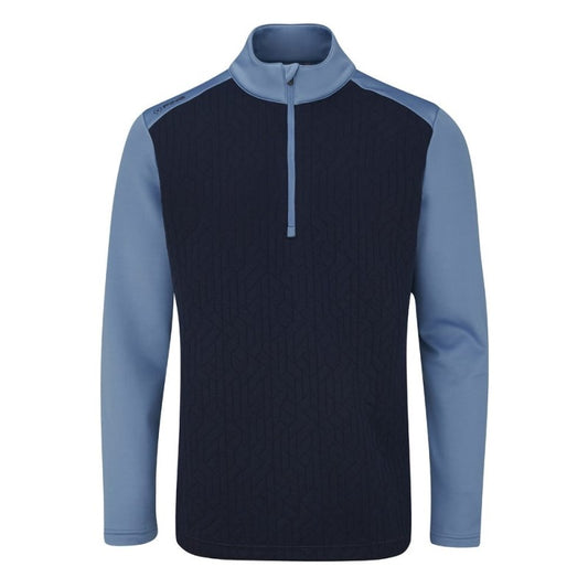 Ping Tobi Half Zip Fleece Top Men's (Navy Stone)