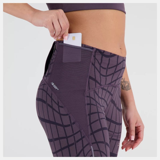 New Balance Printed Impact Run Tights Women's (Interstellar)