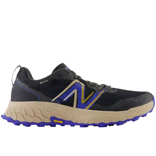 New Balance Hierro V7 Gore Tex Trail Shoes Men's (Black Marine Blue)