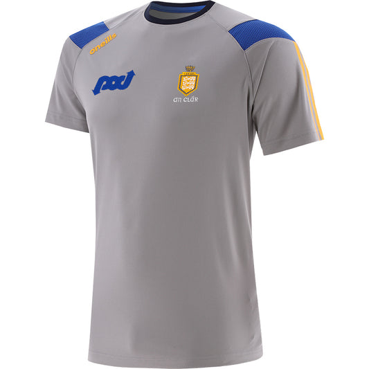 O'Neills Clare GAA Rockway 060 T-Shirt Men's (Alloy Royal Amber)