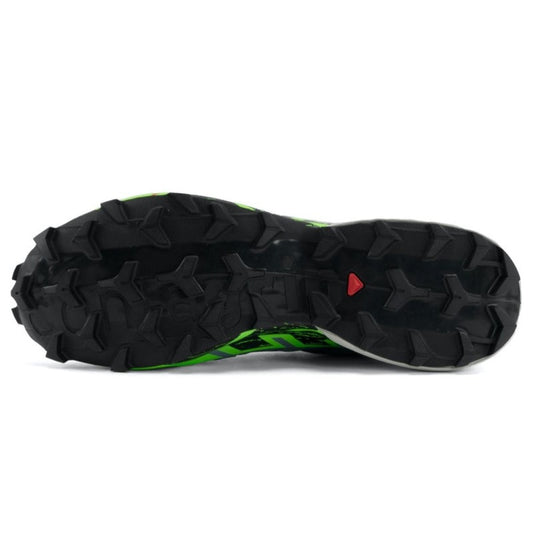 Salomon Speeedcross 8 Gore Tex Trail Shoes Men's (Flint Stone Green Gecko)