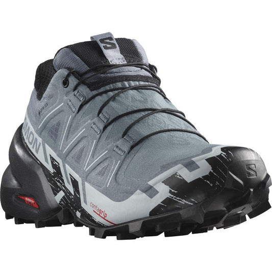 Salomon Speedcross 6 Gore Tex Trail Shoes Women's (Flint Stone)