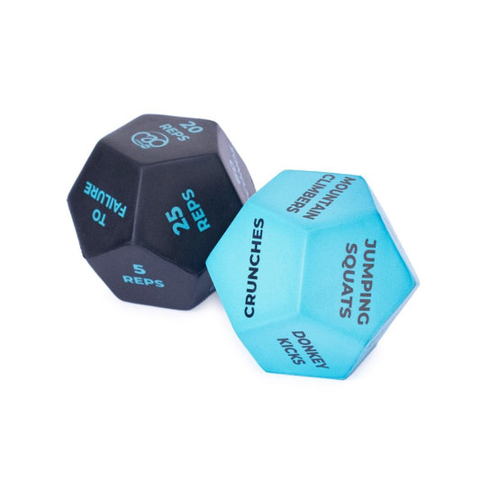 Fitness Mad 12 Sided Fitness Dice Pair