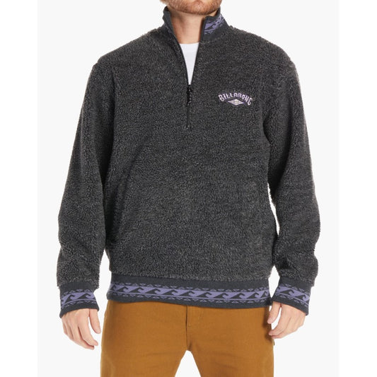 Billabong Bunyip Half Zip Top Men's (Black Heather)
