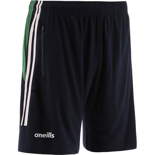O'Neills Limerick GAA Rockway 049 Poly Shorts Men's (Marine Emerald White)
