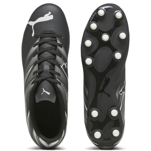 Puma Attacanto FG/AG Football Boots Men's (Black White)