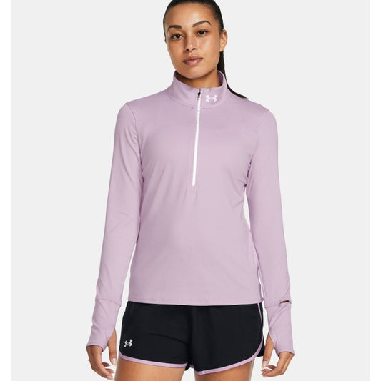 Under Armour Qualified Run Half Zip Top Women's (Purple 543)