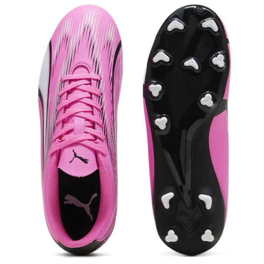 Puma Ultra Play FG/AG Football Boots Infants (Pink White)
