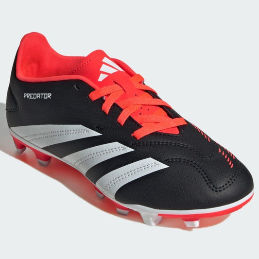 Adidas Predator Club FG Football Boots Junior (Black Red IG5429)