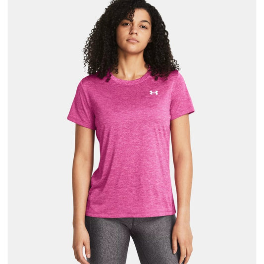 Under Armour Tech Twist Short Sleeve T-Shirt Women's (Rebel Pink 652)