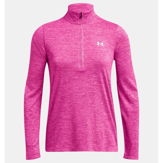 Under Armour Tech Twist Half Zip Top Women's (Rebel Pink 652)