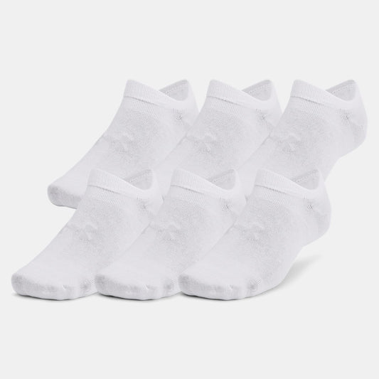 Under Armour Essential No Show Socks 6 Pack