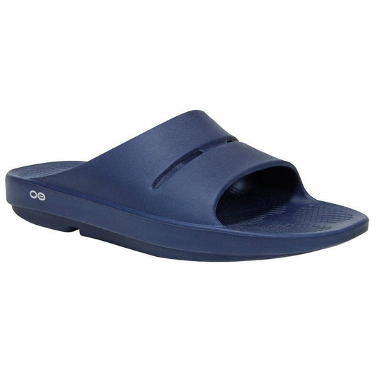 Oofos Ooahh Sport Slides Unisex (Navy)
