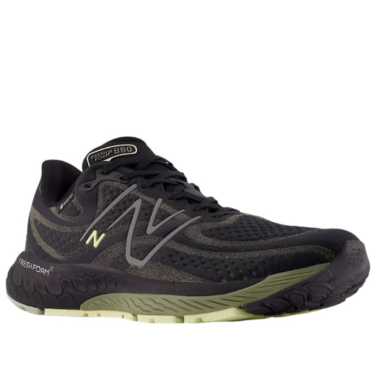 New Balance 880V13 Gore Tex Running Shoes Men's (Black Dark Olivine)