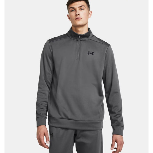 Under Armour Fleece Quarter Zip Top Men's (Grey 025)