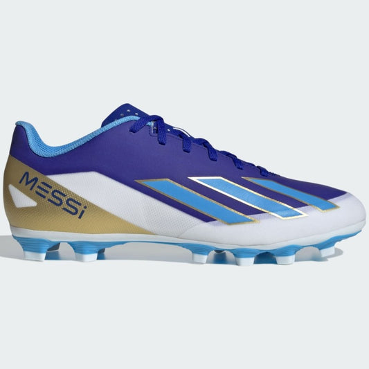 Adidas X Crazyfast Messi Club Firm Ground Football Boots Men's (Blue ID0724)