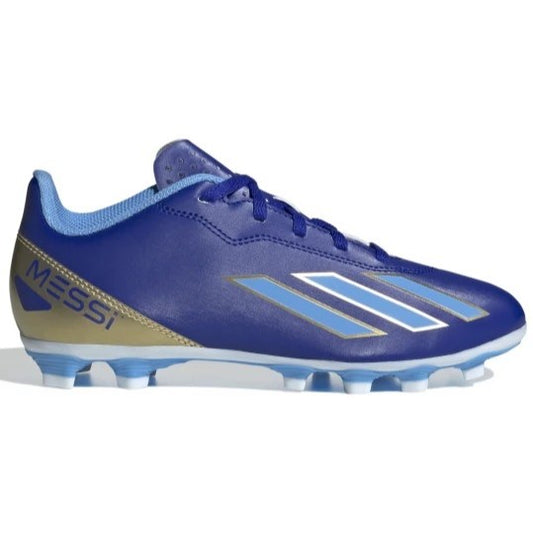 Adidas X Crazyfast Messi Club FG Football Boots Kid's (Blue ID0720)