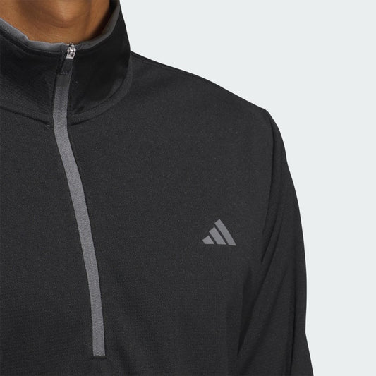 Adidas Lightweight Half Zip Top Men's (Black IU4514)