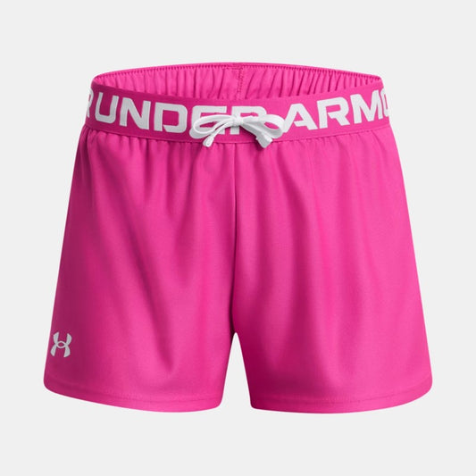 Under Armour Play Up Shorts Girl's (Rebel Pink 652)
