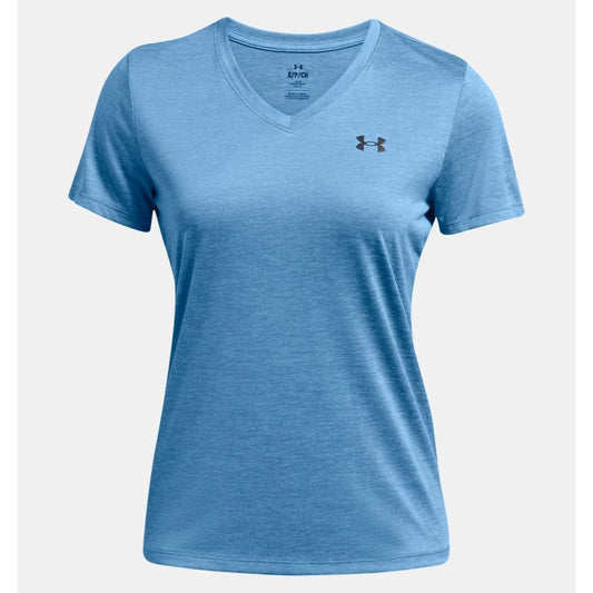 Under Armour Tech V Neck T-Shirt Women's (Viral Blue 444)
