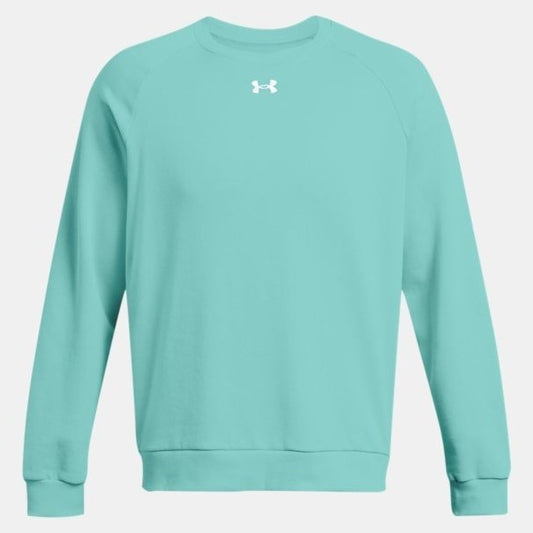 Under Armour Rival Fleece Crew Sweatshirt Men's (Radial Turquoise 482)