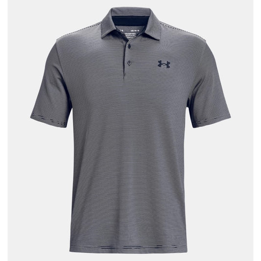 Under Armour Playoff 3.0 Stripe Polo Shirt Men's (Midnight Navy White 410)