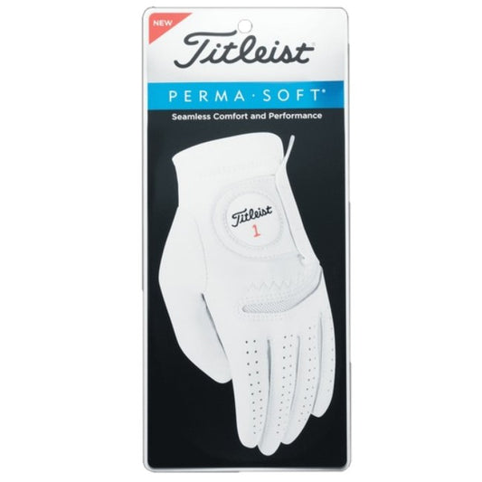 Titleist Perma Soft Golf Gloves Men's Right Hand (White)