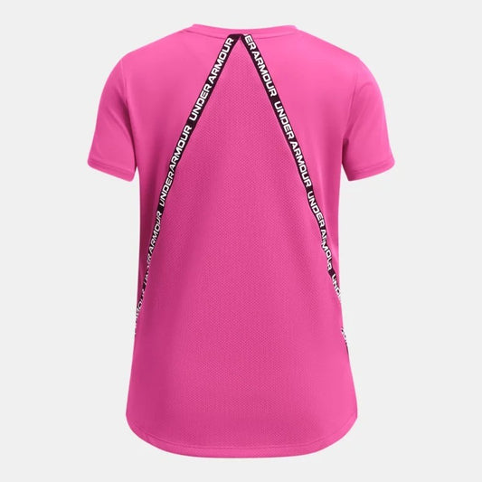 Under Armour Knockout T-Shirt Girl's (Rebel Pink 652)