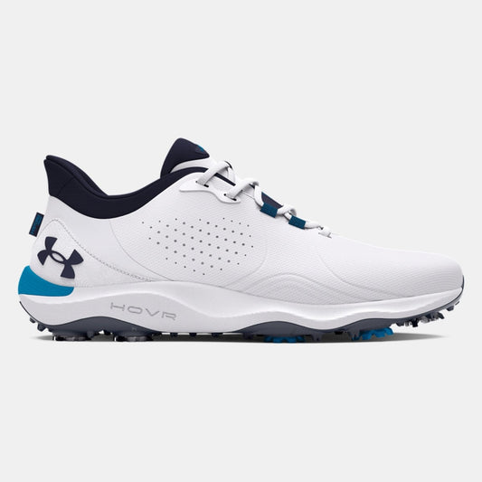 Under Armour Drive Pro Golf Shoes Wide Men's (White Blue 101)