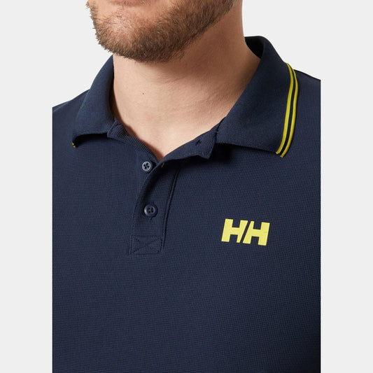 Helly Hansen Kos Quick Dry Polo Shirt Men's (Navy Gold 599)