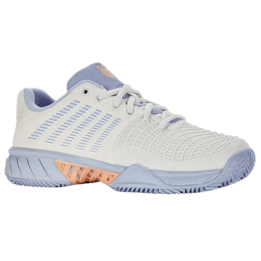 K Swiss Express Light 3 HB Tennis Shoes Women's (Star White Peach Fuzz)