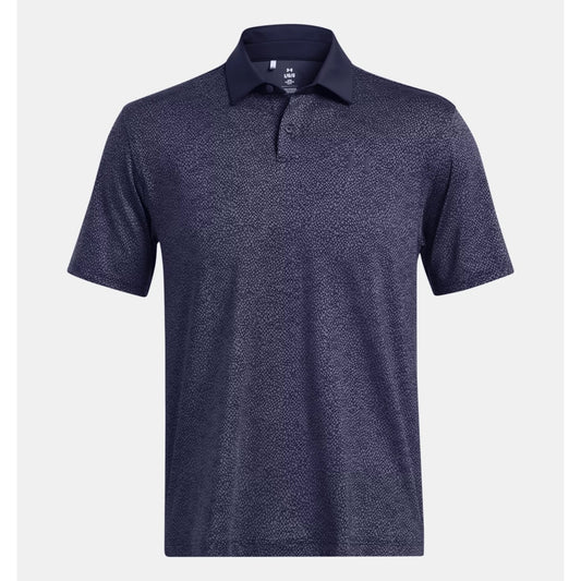 Under Armour Tee To Green Printed Polo Shirt Men's (Navy 410)