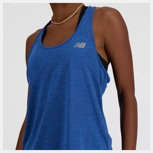 New Balance Athletics Tank Top Women's (Blue Agate Heather)