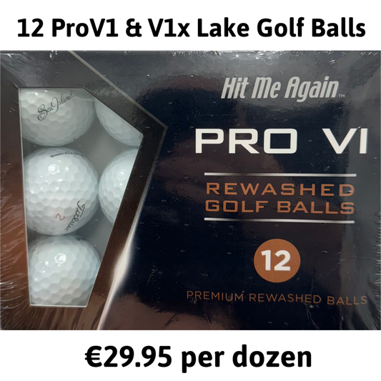 Titleist Pro V1 and V1x Lake Golf Balls x12