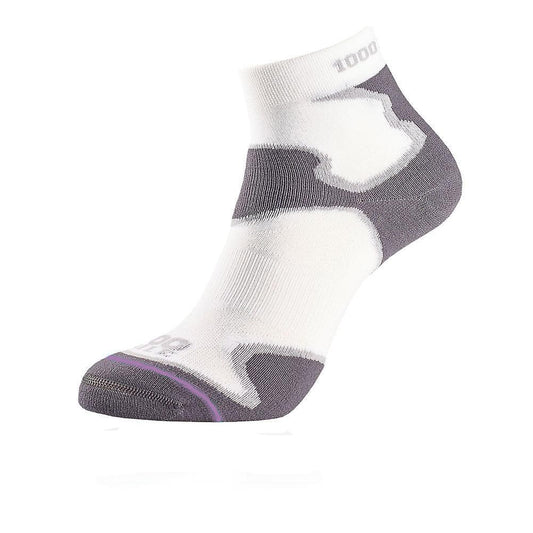 1000 Mile Fusion Double Layer Anklet Socks Women's (White)