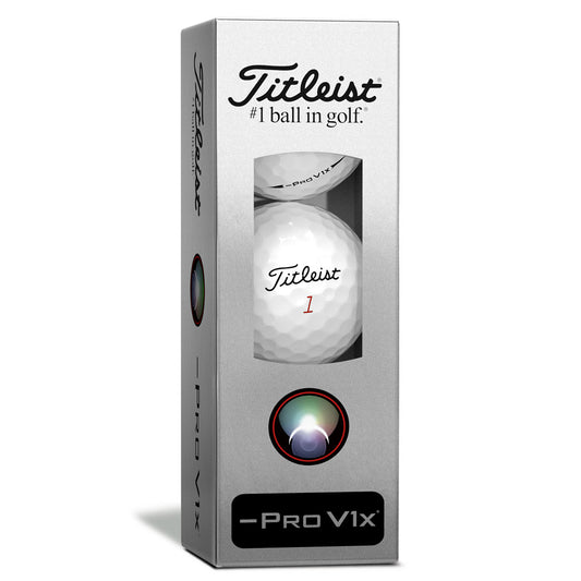 Titlesit Pro V1x Left Dash Golf Balls x 3