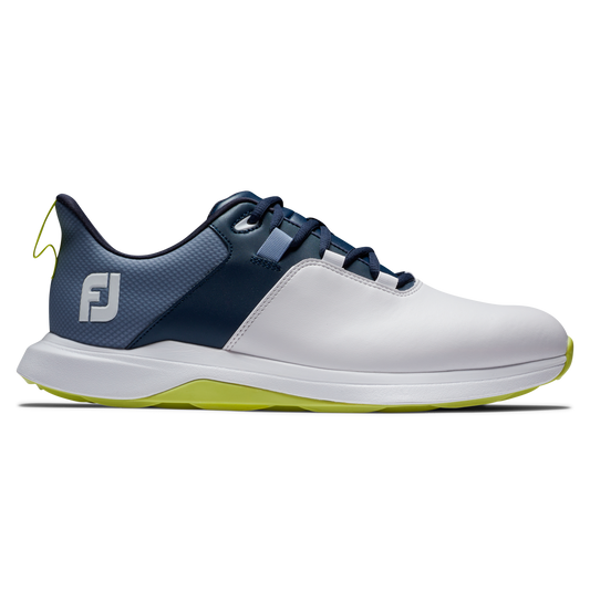 Footjoy Prolite Golf Shoes Men's (White Navy Lime)