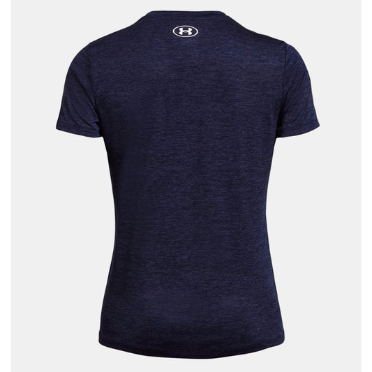 Under Armour Twist V Neck T-Shirt Women's (Midnight Navy 410)