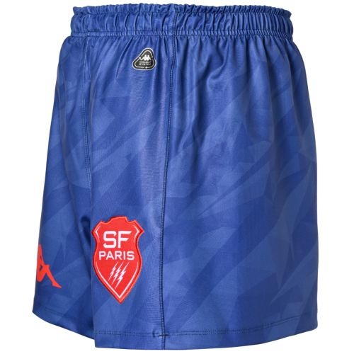 Kappa Stade Francais Away Kombat Ryder Rugby Shorts Men's (Blue