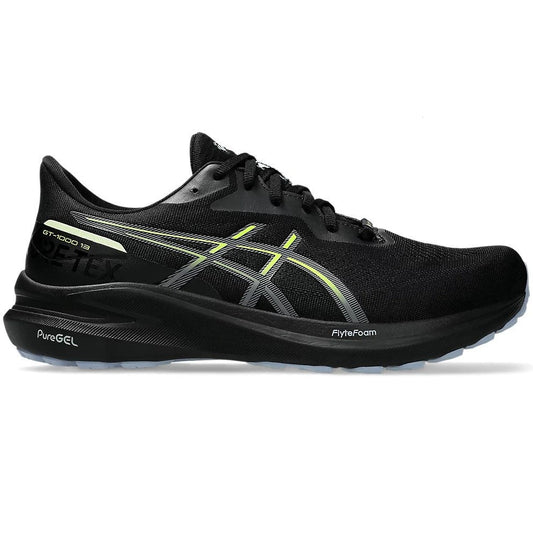 Asics GT 1000 13 GoreTex Running Shoes Men's (Black Safety Yellow 001)